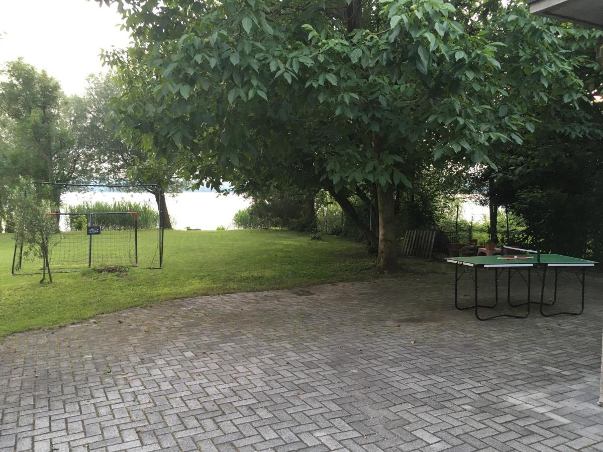 Appartamento Miralago Con Giardino Sul Lago กาวิราเต ภายนอก รูปภาพ