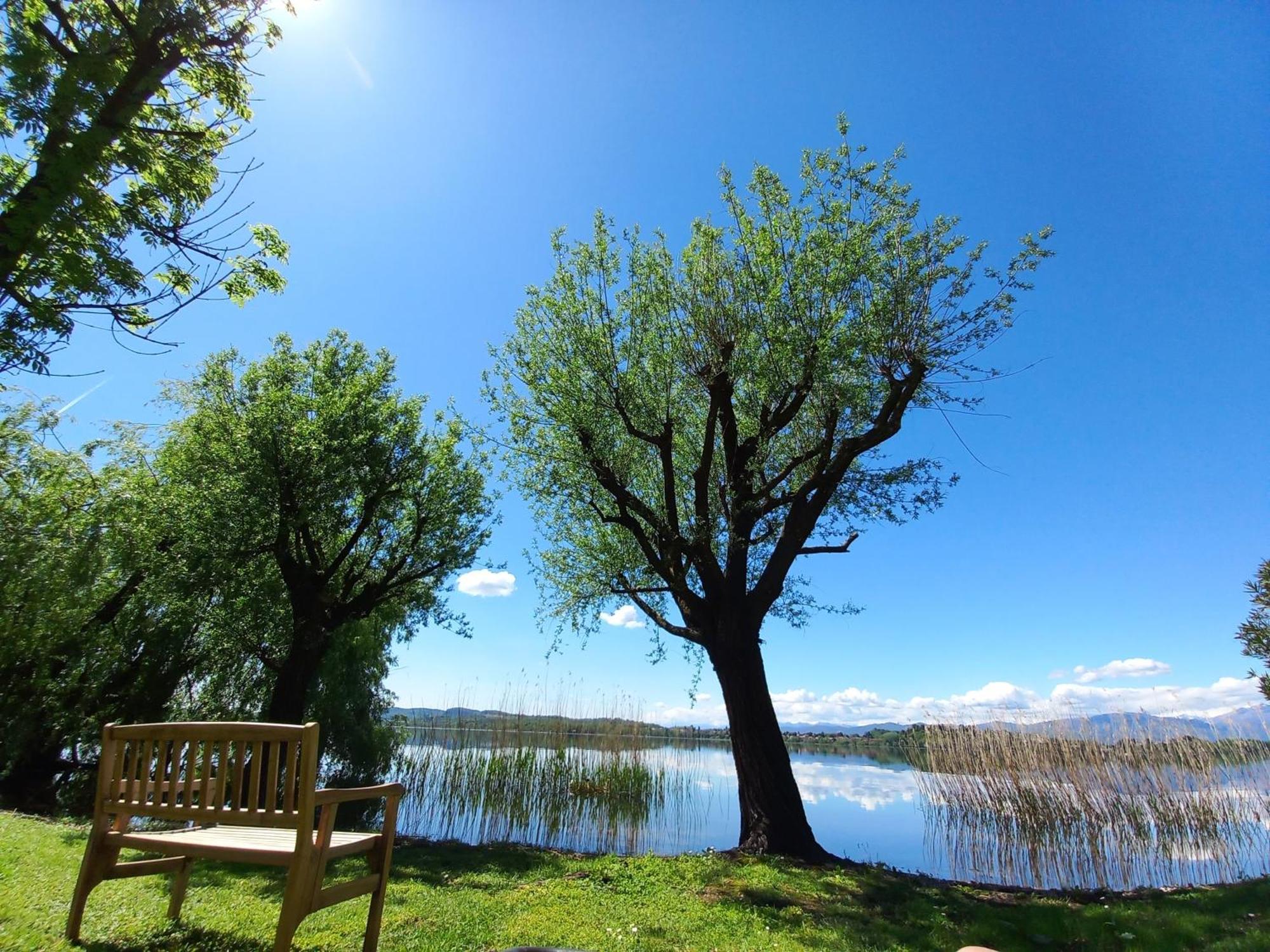 Appartamento Miralago Con Giardino Sul Lago กาวิราเต ภายนอก รูปภาพ